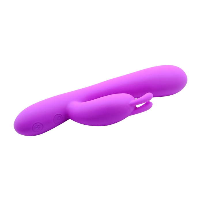 Вибромассажер Hobart с функцией поглаживания для стимуляции G-spot - 19,5 см - Pretty Love. Фотография 3.