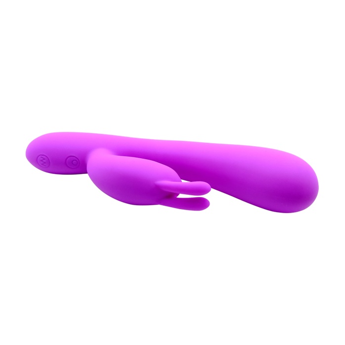 Вибромассажер Hobart с функцией поглаживания для стимуляции G-spot - 19,5 см - Pretty Love. Фотография 4.