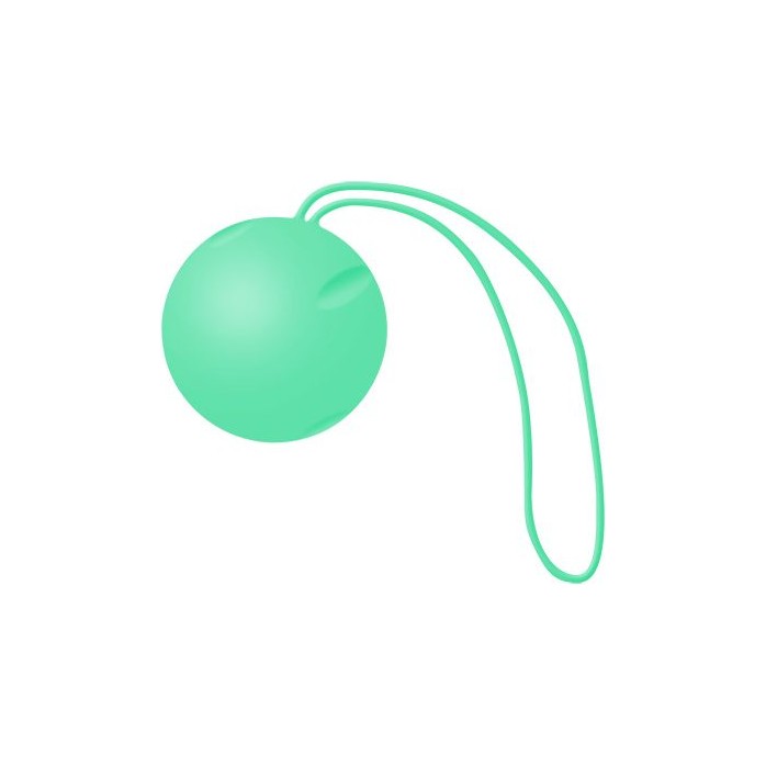 Зеленый вагинальный шарик Joyballs Trend Single