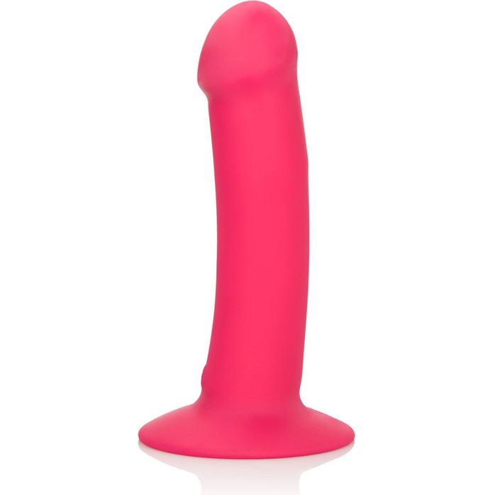 Розовый перезаряжаемый фаллоимитатор Luxe Touch-Sensitive Vibrator - 16,5 см - Luxe