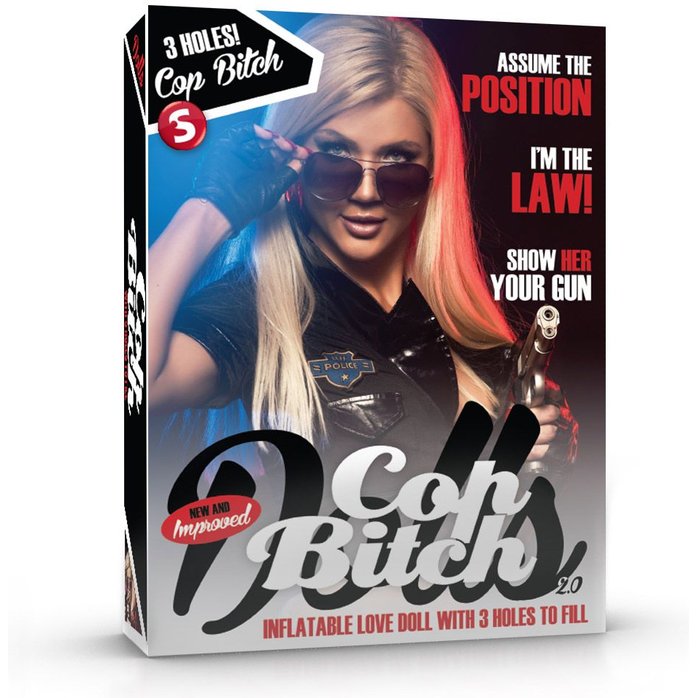 Сексуальная блондинка Cop Bitch - S-line. Фотография 2.