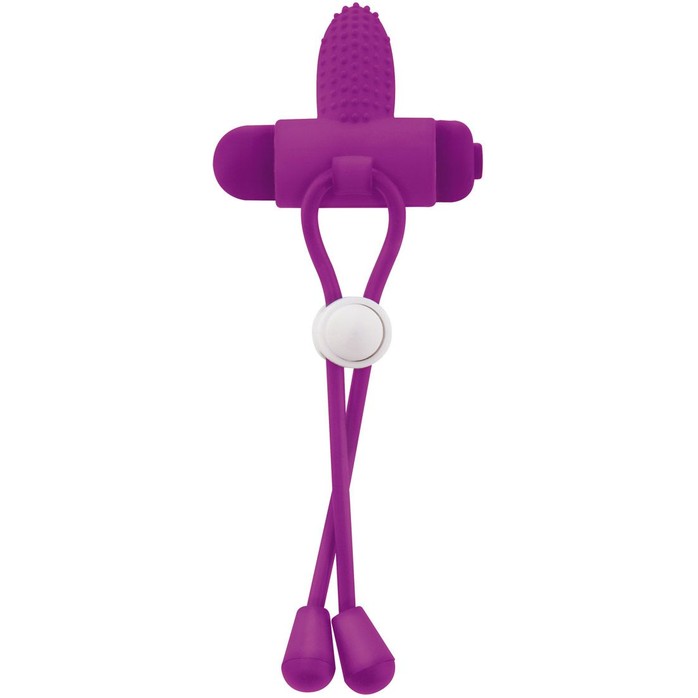 Утягивающее лассо фиолетового цвета Tentacle Cockring - Shots Toys
