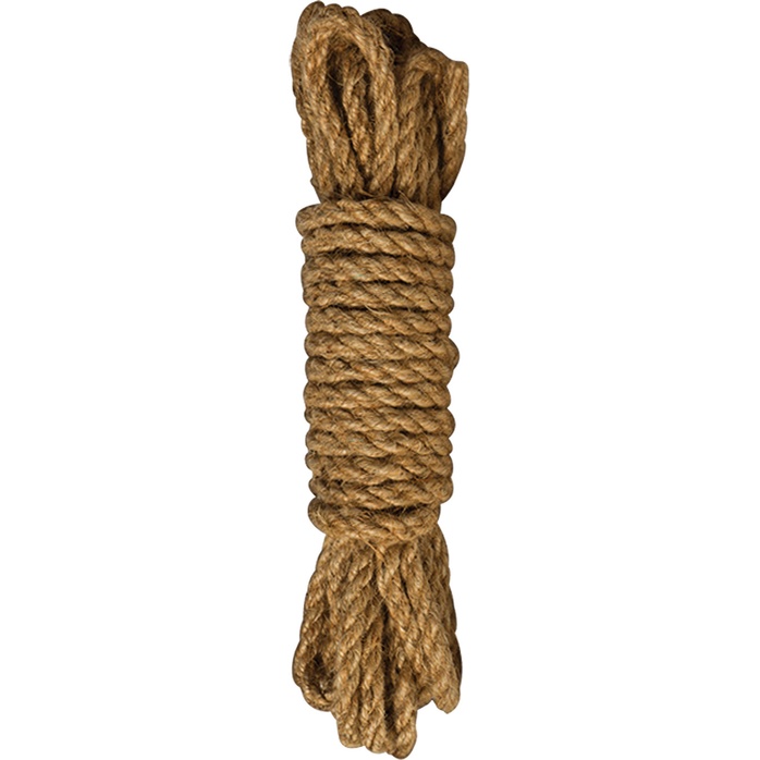 Пеньковая верёвка для бондажа Shibari Rope - 10 м - Ouch!