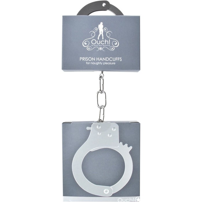 Металлические наручники OUCH! Metal с ключиками - Ouch!. Фотография 2.