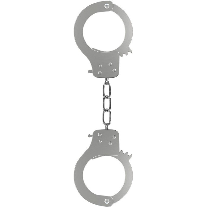 Металлические наручники OUCH! Metal с ключиками - Ouch!