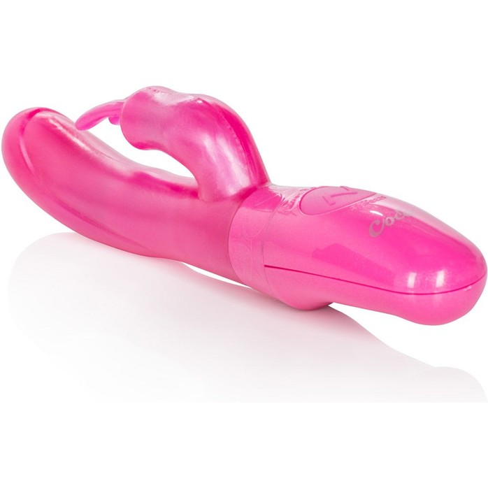 Розовый вибромассажер Love Bunny Vibes - 22 см - Coco Licious. Фотография 4.