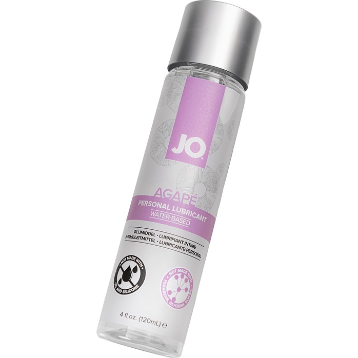 Женский лубрикант на водной основе JO AGAPE LUBRICANT ORIGINAL - 120 мл - JO Agape. Фотография 4.