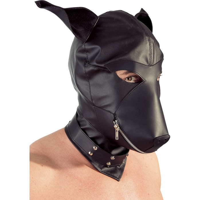 Шлем-маска Dog Mask в виде морды собаки - Fetish Collection. Фотография 2.