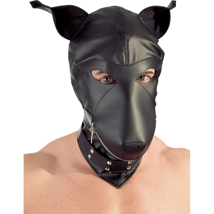 Шлем-маска Dog Mask в виде морды собаки - Fetish Collection