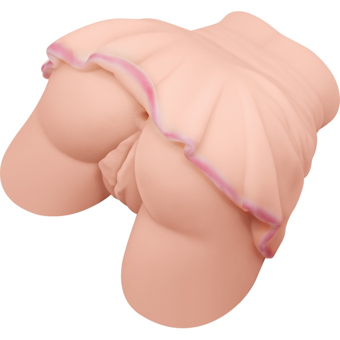 Вагина с анусом под приподнятой юбочкой. Фотография 3.