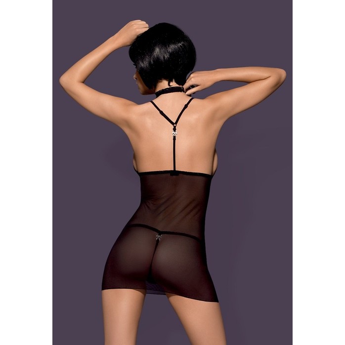 Прозрачная сорочка Cocardina с бантиком на лифе - Sexy. Фотография 2.