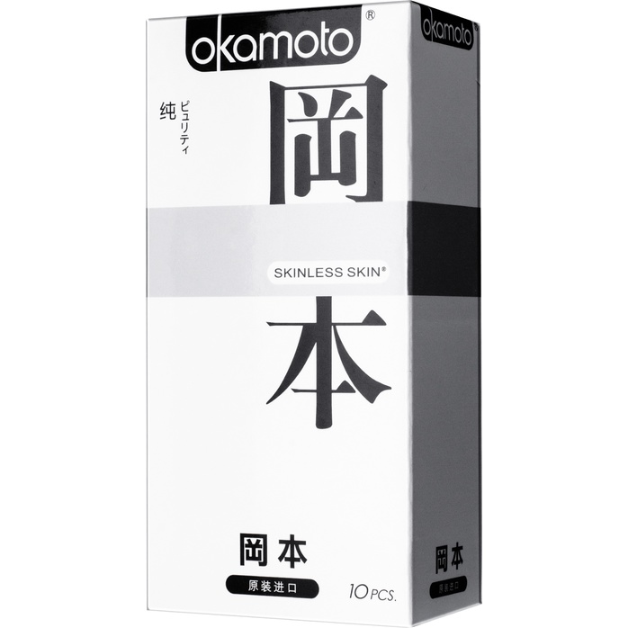 Презервативы OKAMOTO Skinless Skin Purity - 10 шт