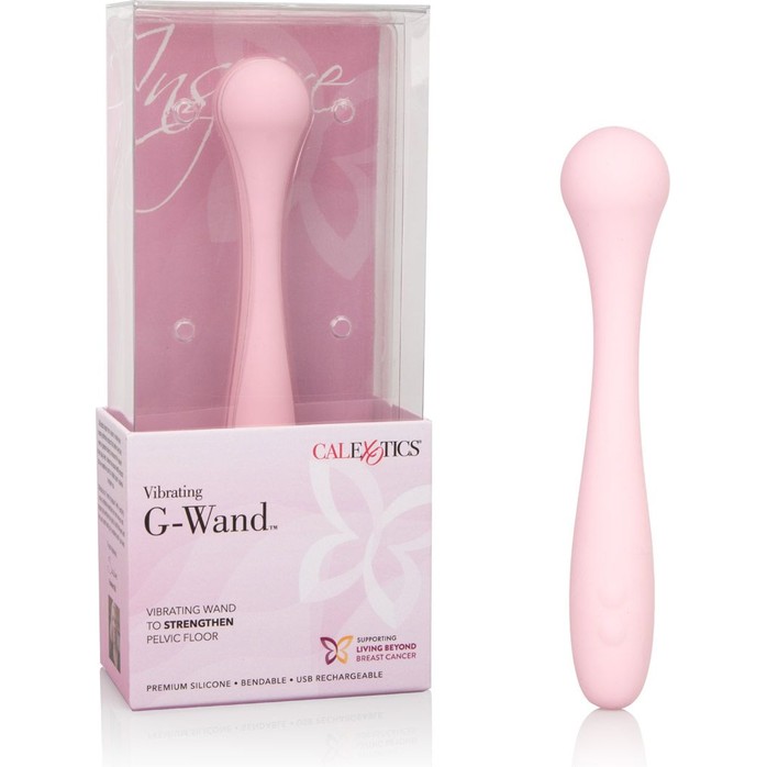 Вибростимулятор точки G Vibrating G-Wand - 18,5 см - Inspire. Фотография 6.