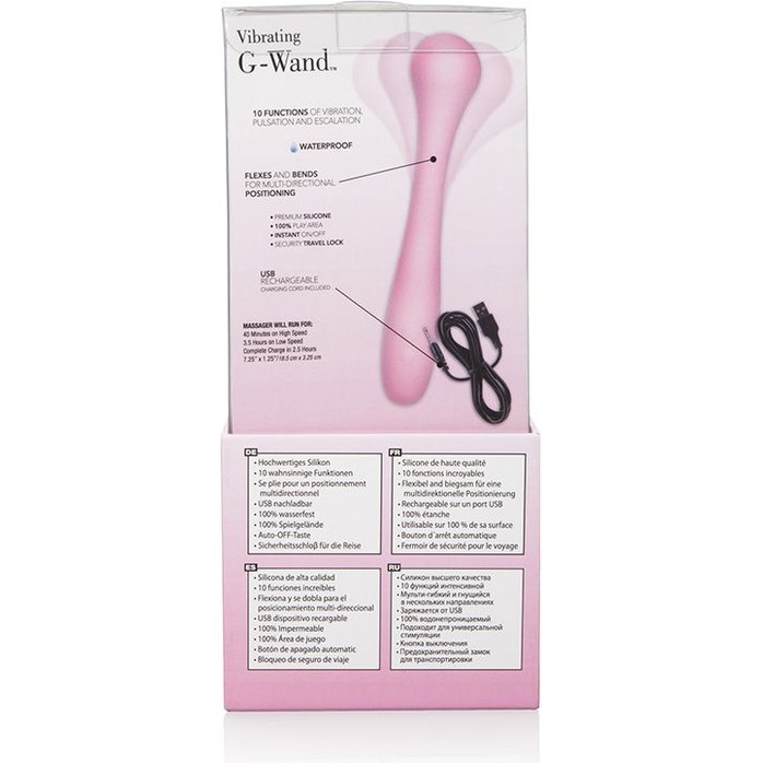 Вибростимулятор точки G Vibrating G-Wand - 18,5 см - Inspire. Фотография 7.