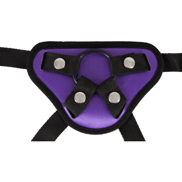 Фиолетовые трусики для насадок с креплением кольцами - You2Toys. Фотография 2.