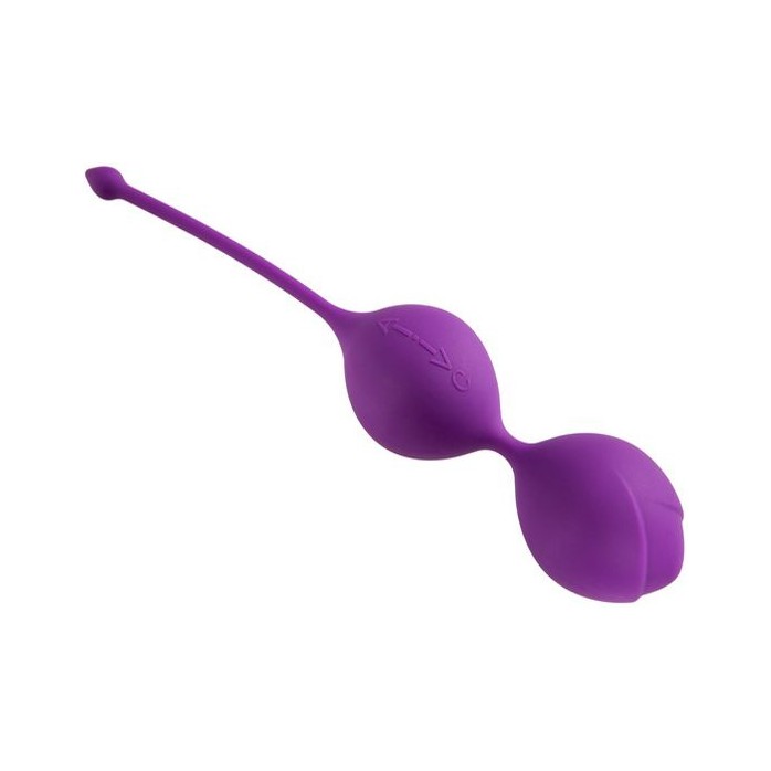 Фиолетовые вагинальные шарики U-tone. Фотография 3.