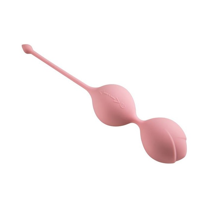 Розовые вагинальные шарики U-tone. Фотография 2.