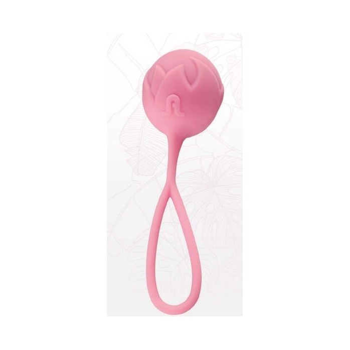 Нежно-розовый вагинальный шарик Geisha Ball Mia