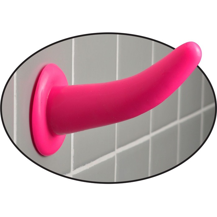 Ярко-розовый анальный стимулятор Anal Teaser - 12,5 см - Dillio. Фотография 3.