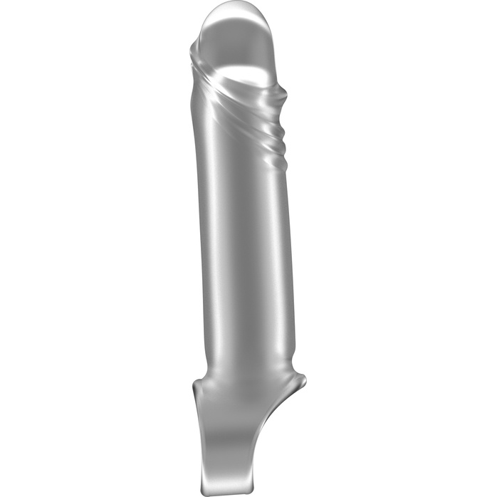 Прозрачная удлиняющая насадка Stretchy Penis Extension No.31 - Sono. Фотография 2.
