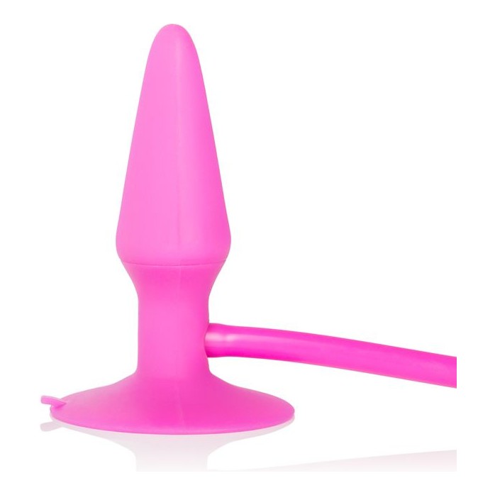 Розовый анальный расширитель Booty Call Booty Pumper Small - 9,5 см - Booty Call. Фотография 2.