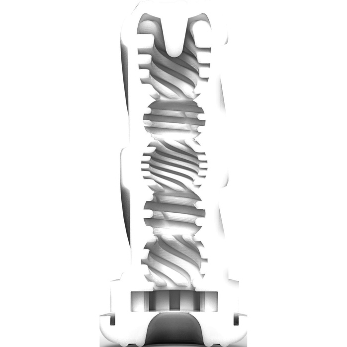 Мастурбатор с регулируемой плотностью обхвата Custom Strength CUP Twist Ripple - AIR-TECH Series. Фотография 9.