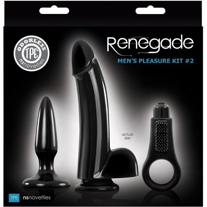 Мужской набор стимуляторов Renegade Men s Pleasure Kit #2 - Renegade. Фотография 2.