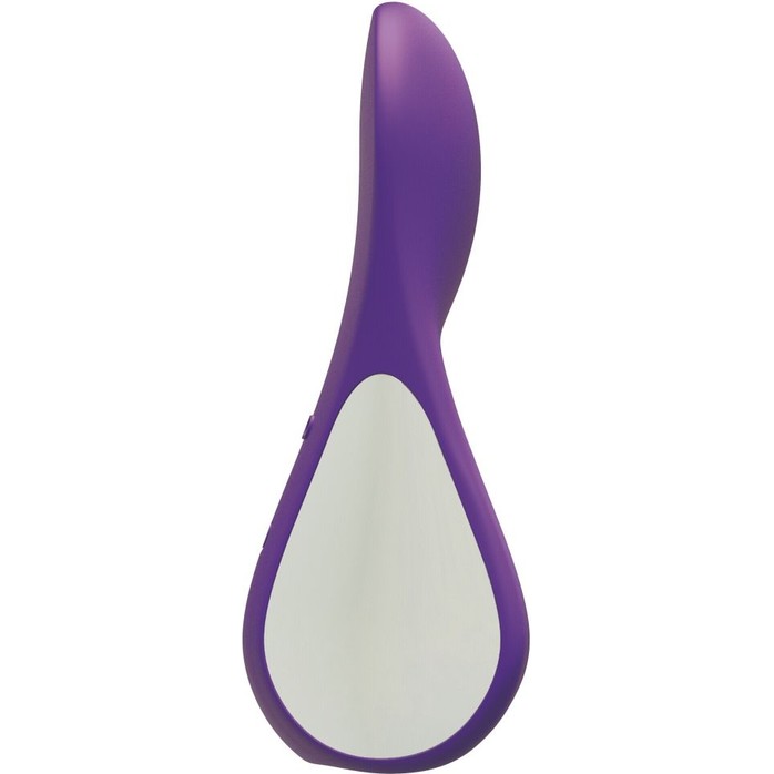 Перезаряжаемый клиторальный стимулятор ежевичного цвета. Фотография 3.