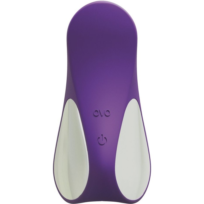 Перезаряжаемый клиторальный стимулятор ежевичного цвета