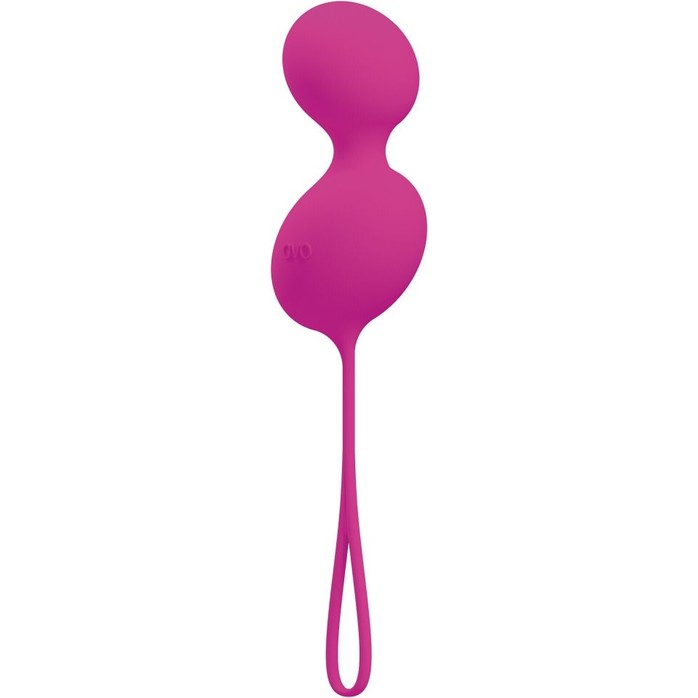 Ярко-розовые вагинальные шарики L3. Фотография 2.