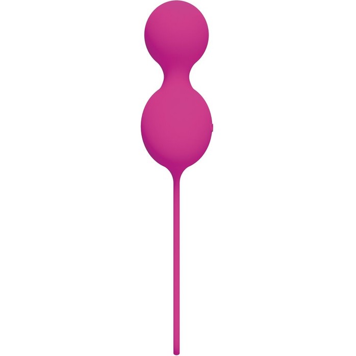 Ярко-розовые вагинальные шарики L3. Фотография 3.
