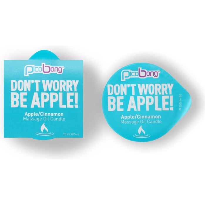 Массажная свеча с ароматом яблока и корицы APPLE CINNAMON MASSAGE OIL CANDLE