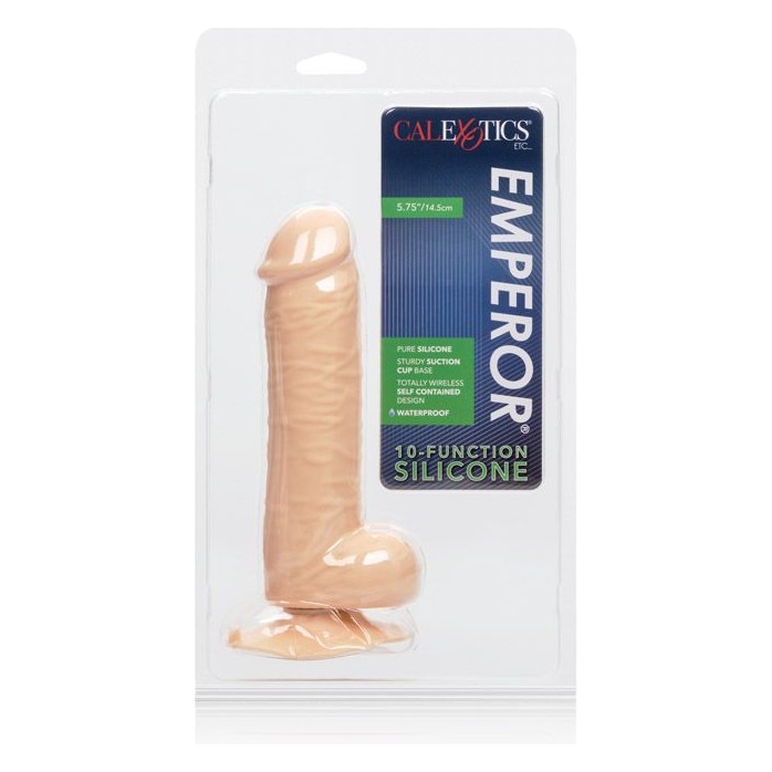 Вибратор-реалистик 10-Function Silicone Emperor - 18,4 см - Emperor Dongs. Фотография 2.