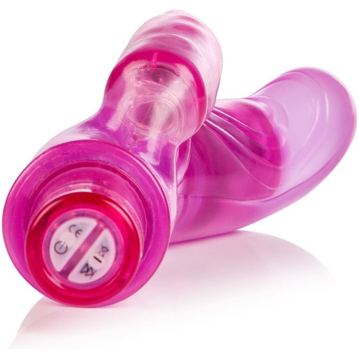 Розовый вибромассажер 10-Function Bendie Bounding Bunny Vibes - 22,8 см - Bendies. Фотография 5.