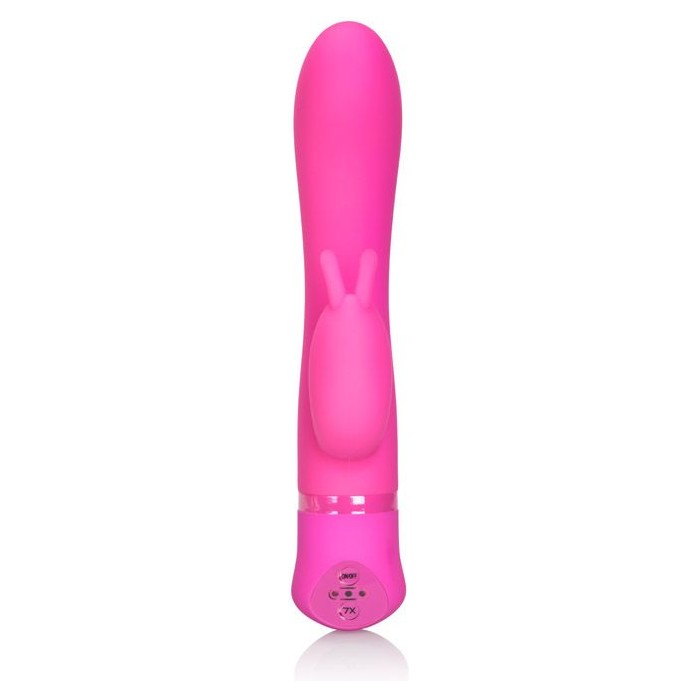 Вибромассажер Spellbound Bunny с загнутым кончиком - 17,8 см - Spellbound. Фотография 5.