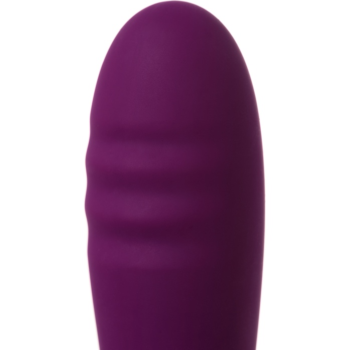 Фиолетовый вибратор Adonis с нагреваемой головкой - 20 см. Фотография 9.