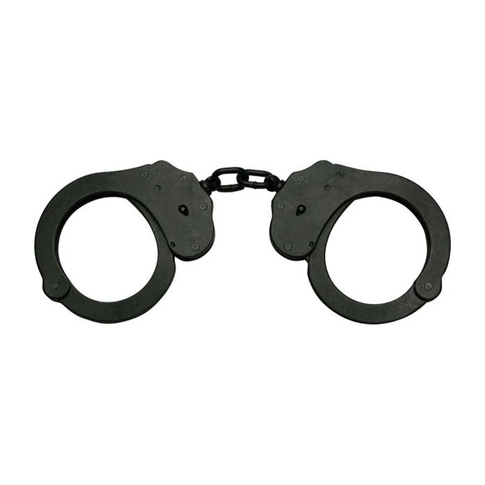 Наручники из темного металла A88B Handcuffs With Chain