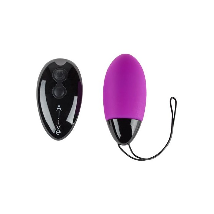 Фиолетовое виброяйцо Magic egg с пультом управления