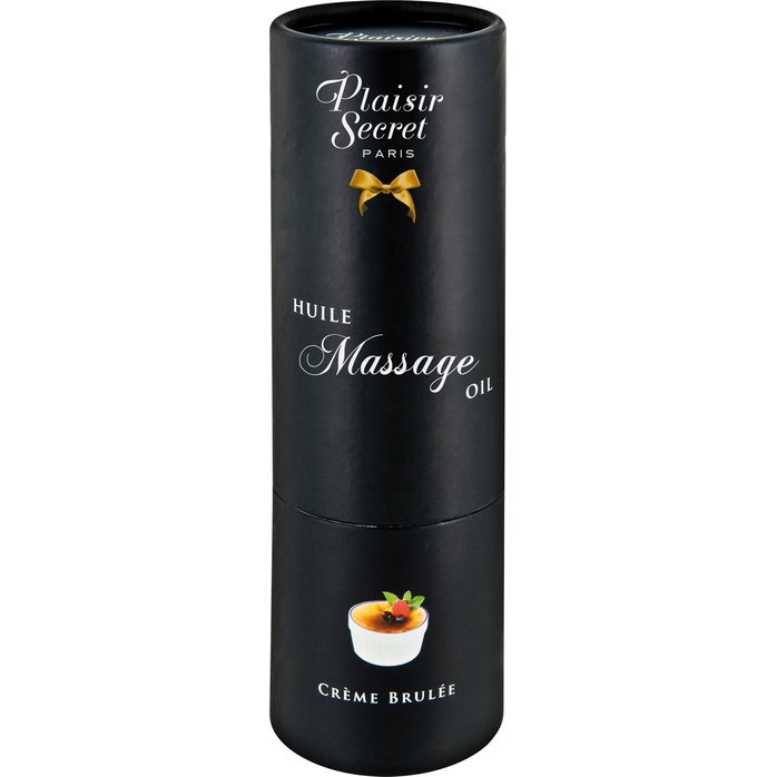Массажное масло с ароматом крем брюле Huile de Massage Gourmande Creme Brulée - 59 мл. Фотография 2.
