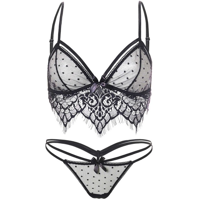 Комплект с лифом и стрингами BRA TOP, CHANTILLY LACE STRING. Фотография 5.