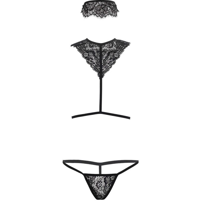 Эротический открытый комплект из кружева. Фотография 4.