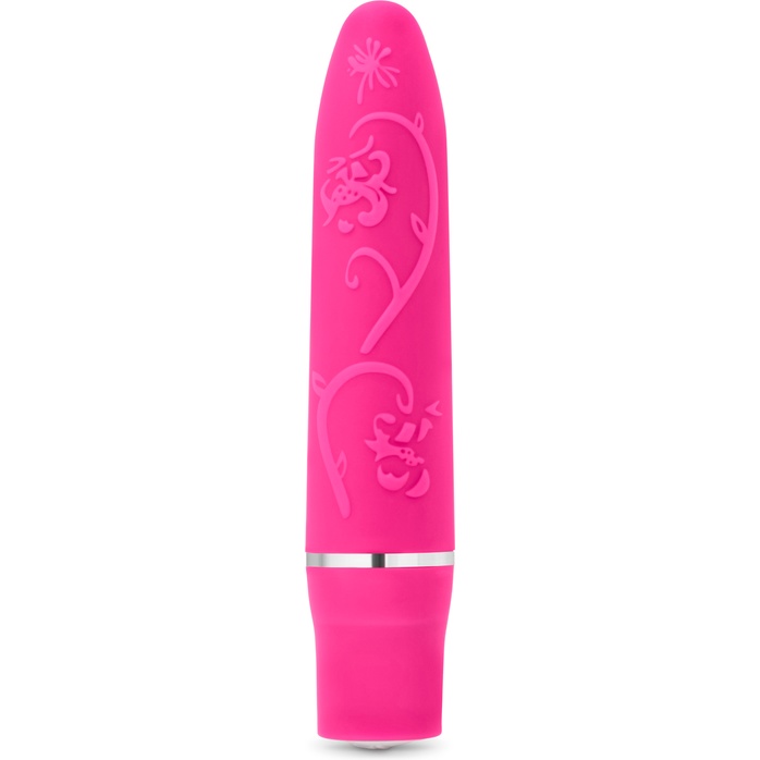 Розовый мини-вибратор Bliss Vibe - 10 см - Rose