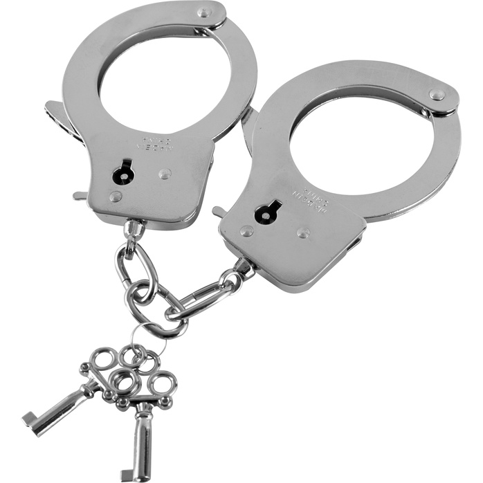 Наручники из листового металла с ключами Metal Handcuffs - Guilty Pleasure