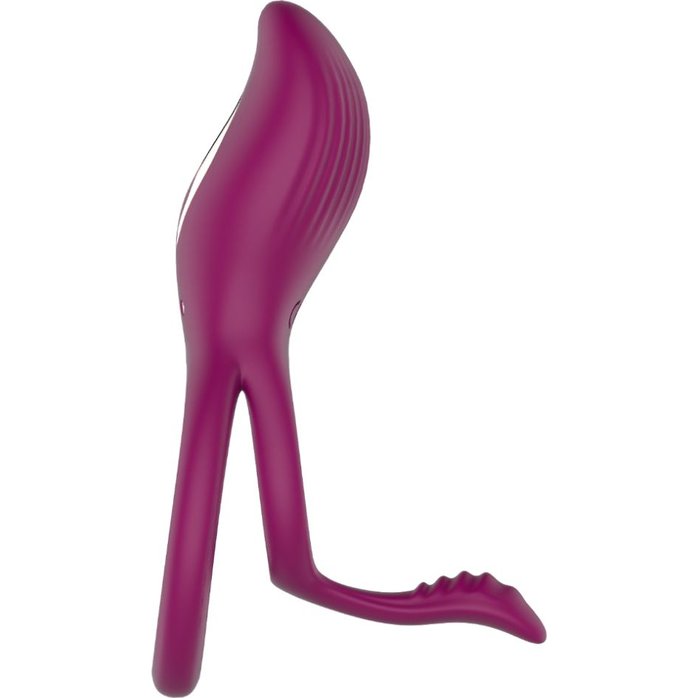 Сливовое эрекционное виброкольцо кольцо AN Germ. Фотография 3.