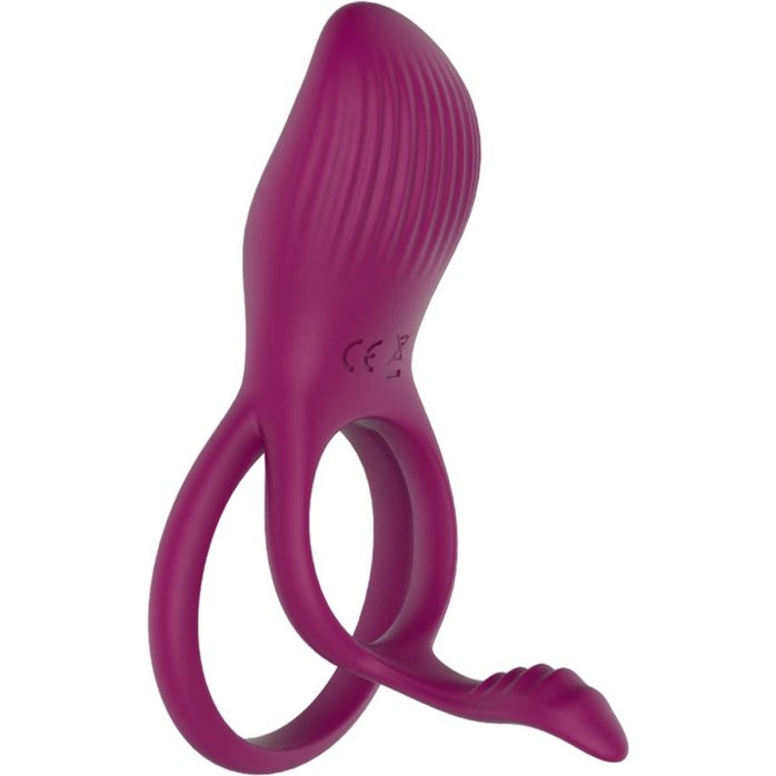 Сливовое эрекционное виброкольцо кольцо AN Germ. Фотография 4.