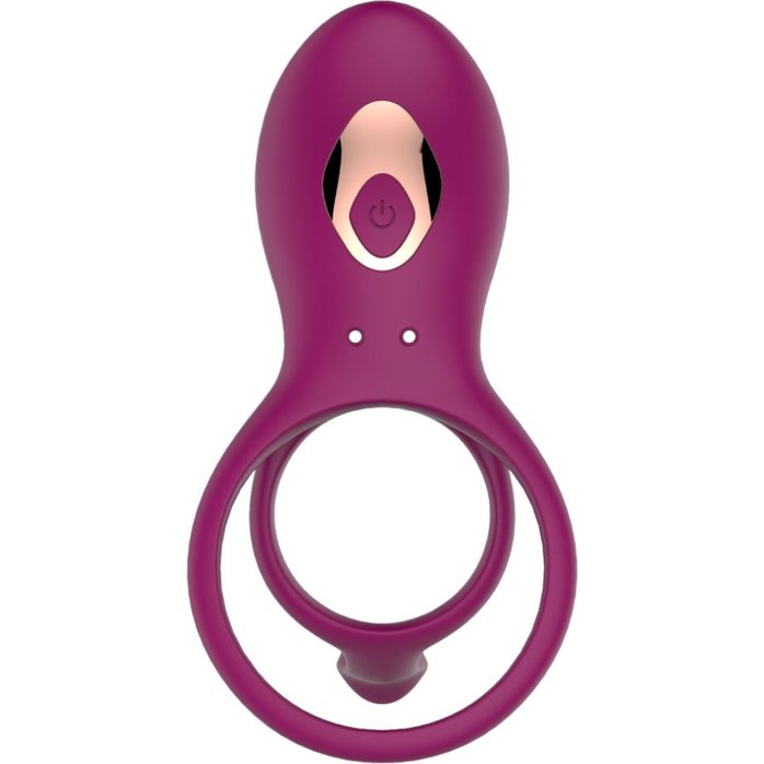 Сливовое эрекционное виброкольцо кольцо AN Germ. Фотография 5.