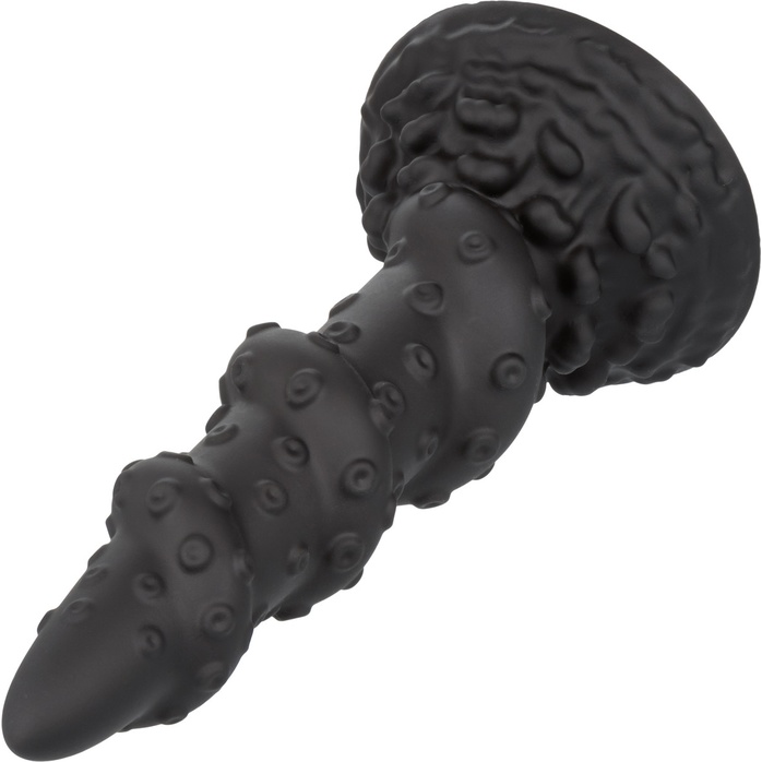 Черный фантазийный фаллоимитатор The Kraken - 20,2 см - Monster Dong. Фотография 5.
