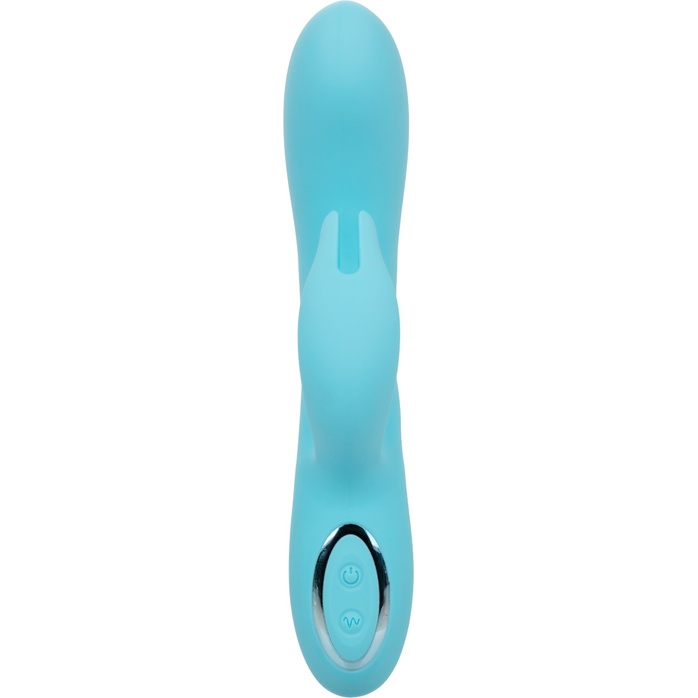 Голубой вибратор-кролик Bunny G - 22,7 см - Azure Collection. Фотография 5.