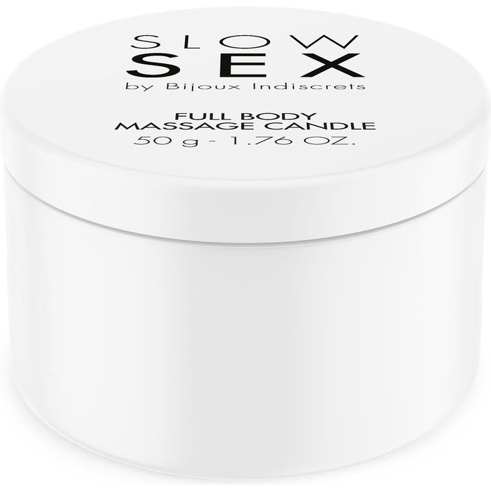 Массажная свеча для всего тела Slow Sex - 50 гр. Фотография 2.