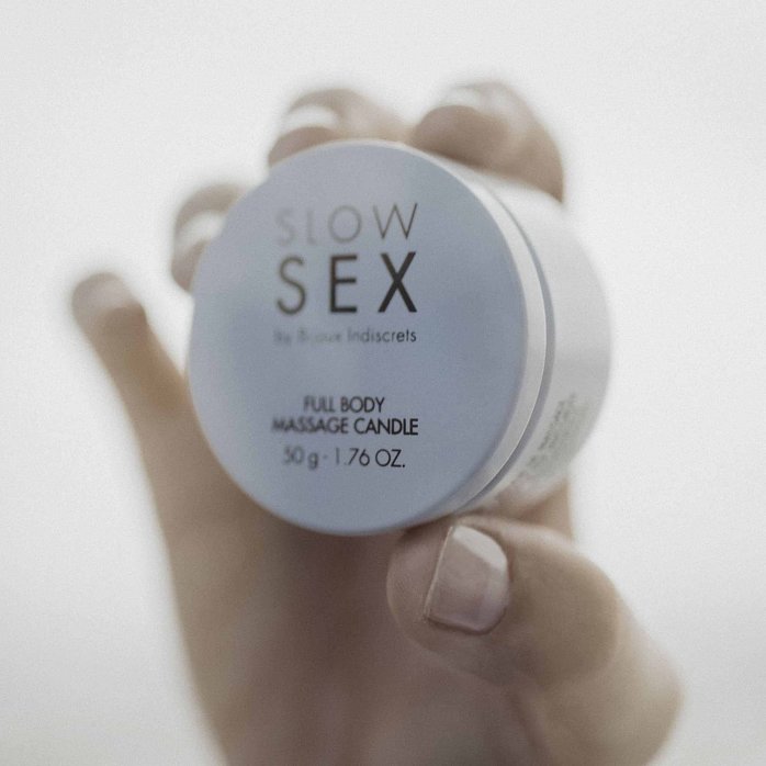 Массажная свеча для всего тела Slow Sex - 50 гр. Фотография 10.